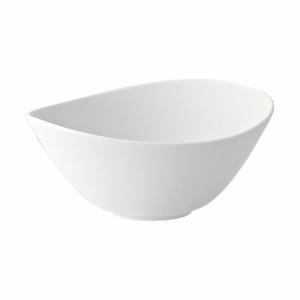 Oneida Luzerne Stage Warm White 8 oz Porcelain Bowl - 4 Doz - L5750000760