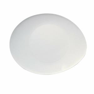 Oneida Luzerne Stage Warm White 14.125" x 11.375" Porcelain Platter - L5750000381
