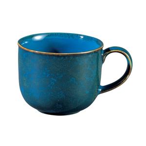 Oneida Studio Pottery Blue Moss 11.75oz Porcelain Coffee Mug -2 Doz - F1468994042