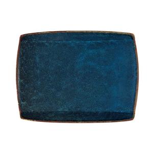 Oneida Studio Pottery Blue Moss 11inx 8.625in Porcelain Plate - 1dz - F1468994359S 