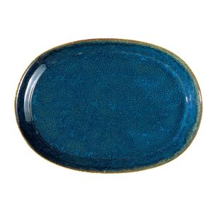 Oneida Studio Pottery Blue Moss 12" x 9.5" Porcelain Platter -1 Doz - F1468994363