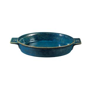 Oneida Studio Pottery Blue Moss 23 oz. Porcelain Tapas Dish- 2 Doz - F1468994300