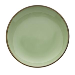 Oneida Studio Pottery Celadon 10.625" Porcelain Deep Plate - 1 Doz - F1463067282