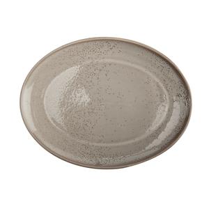 Oneida Terra Verde Natural 11" Porcelain Serving Platter - 1 Doz - F1493015355