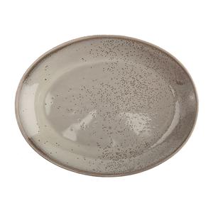 Oneida Terra Verde Natural 13" Porcelain Serving Platter - 1 Doz - F1493015370
