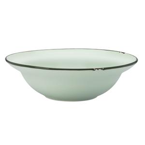 Oneida Luzerne Tin Tin Green 18 oz. Porcelain Entrée Bowl - 1 Doz - L2104009740