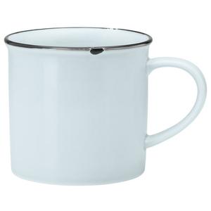 Oneida Luzerne Tin Tin Blue 14 oz. Porcelain Cup - 2 Doz - L2105009560