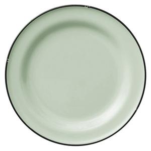 Oneida Luzerne Tin Tin Green 8.25" Porcelain Plate - 2 Doz - L2104009133