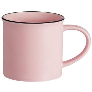 Oneida Luzerne Tin Tin Pink 11 oz. Porcelain Coffee Mug - 3 Doz - L2101003042