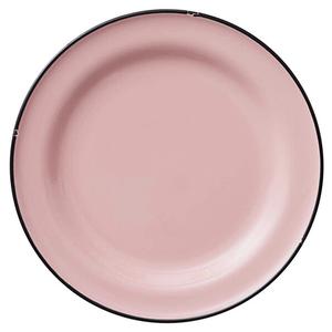 Oneida Luzerne Tin Tin Pink 6.75" Coupe Porcelain Plate - 2 Doz - L2101003119