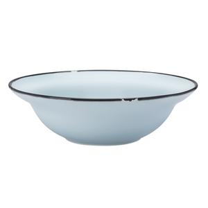 Oneida Luzerne Tin Tin Blue 18 oz. Porcelain Entrée Bowl - 1 Doz - L2105009740