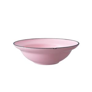 Oneida Luzerne Tin Tin Pink 18 oz. Porcelain Entrée Bowl - 1 Doz - L2101003740