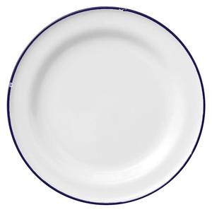 Oneida Luzerne Tin Tin White/Blue 8.25in Porcelain Plate - 2dz - L2105008133 
