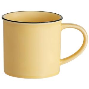 Oneida Luzerne Tin Tin Yellow 11 oz. Porcelain Coffee Mug - 3 Doz - L2103006042