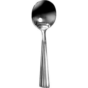 International Tableware, Inc Tarpon 6.125in Stainless Steel Bouillon Spoon - 1dz - TA-113 