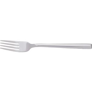 International Tableware, Inc Savor Silver 8.25" Stainless Steel Dinner Fork - 1 Doz - SA-221