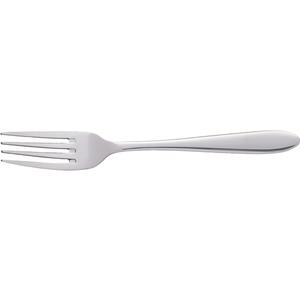 International Tableware, Inc Luminosity Silver 8" Stainless Steel Dinner Fork - 1 Doz - LU-221