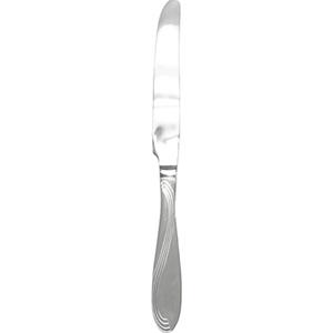 International Tableware, Inc Wave 9.125" Stainless Steel Dinner Knife - 1 Doz - WAV-331