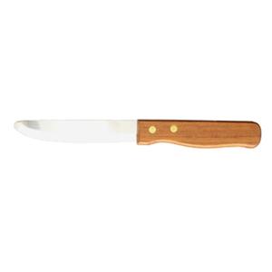 International Tableware, Inc 9.88in Stainless Steel Steak Knife with Rosewood Handle - 1dz - IFK-450 
