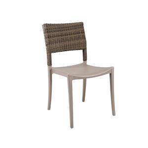 Grosfillex Java Resin Indoor/Outdoor Stacking Chair - 4 Per Set - UT985181 