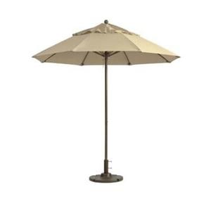 Grosfillex Windmaster 7.5ft Khaki Patio Umbrella - 98380331 