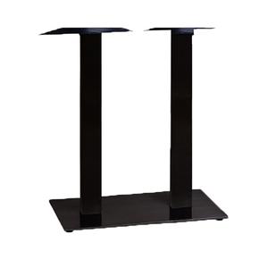 Grosfillex Gamma Lateral 16in x 28in Square Bar Height Table Base - US506017 