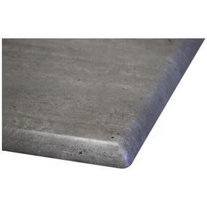 Grosfillex Melamine 36in x 36in Square Table Top - Granite - UT241038 