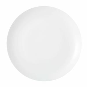 Oneida Luzerne Verge Warm White 10.5" Porcelain Plate - 2 Doz - L5800000151C
