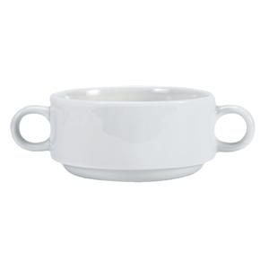 Oneida Luzerne Verge 9.5 oz. Porcelain Soup Cup - 2 Doz - L5800000571B