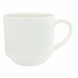 Oneida Luzerne Verge 7 oz. Porcelain Stacking Cup - 3 Doz - L5800000521