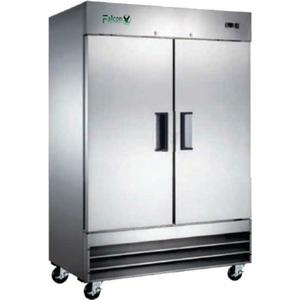 Falcon Food Service 27.6 cu. ft. Two Door Reach-In Stainless Steel Freezer - AF-35