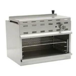 Falcon Food Service 36" Stainless Steel Countertop Natural Gas Cheese Melter - ACM-36