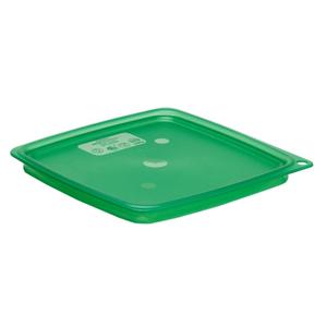 Cambro CamSquare Fresh Pro Green Polyethylene Food Container Cover - SFC2FPPP265