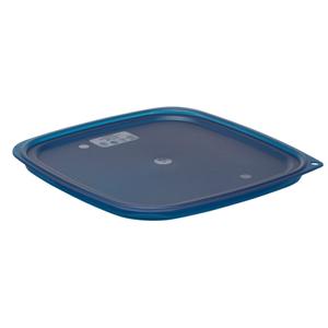 Cambro CamSquare Fresh Pro Blue Polyethylene Food Container Cover - SFC12FPPP267