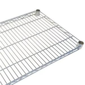 Falcon Food Service 48" x 24" Chrome Plated Wire Shelf - 4 Per Pack - MA2448Z