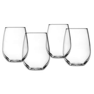 Anchor Hocking Vienna 15oz Stemless Wine Glass - 12 Per Case - 95141L20 