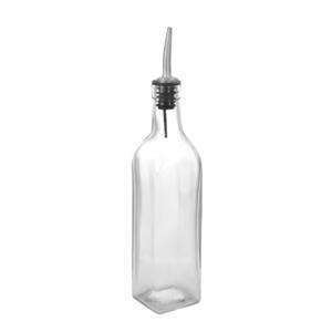 Anchor Hocking 16 oz. Glass Oil & Vinegar Bottle w/ Spout - 4 Per Case - 98700TG
