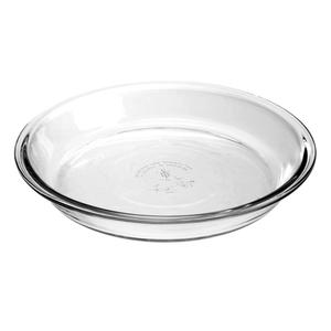 Anchor Hocking 9" Fully Tempered Glass Pie Plate - 6 Per Case - 82638AHG18