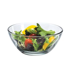 Anchor Hocking 16 oz. Clear Glass Shallow Serving Bowl - 1 Doz - 86642