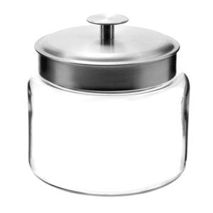 Anchor Hocking Montana 64 oz. Glass Ingredient Mini Jar - 2 Per Case - 95540AHG17