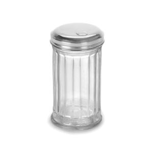 Anchor Hocking 16 oz. Glass Sugar Shaker w/ Stainless Lid - 6 Per Case - 97286
