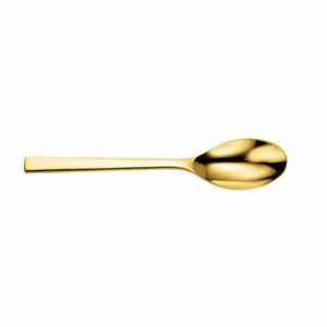 Oneida Chef's Tableâ?¢ Golden Finish 7in Dessert Spoon - 1dz - B408SDEF 