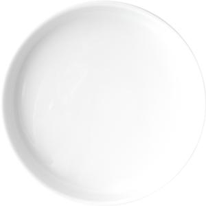 International Tableware, Inc Torino Stak European White 9.5" Dia. Porcelain Plate - 1 Doz - TN-91
