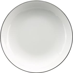 International Tableware, Inc Torino Bistro European White 40 oz. Pasta Bowl - 1 Dozen - TB-110-BL