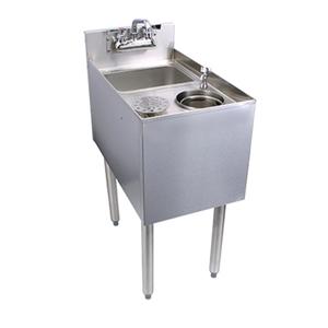 Glastender CHOICE 14in x 24in Stainless Steel Underbar Mixology Unit - C-MTS-14 