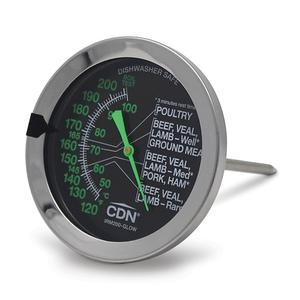 CDN Glow-In-The Dark Ovenproof Meat & Poultry Thermometer - IRM200-GLOW 