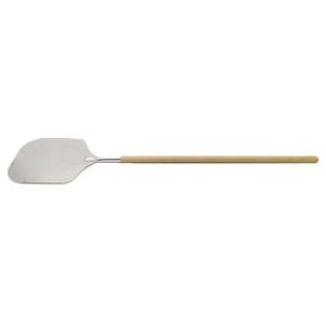 Royal Industries 12in x 14in Aluminum Blade Pizza Peel With 12in Wood Handle - ROY APP 121426 