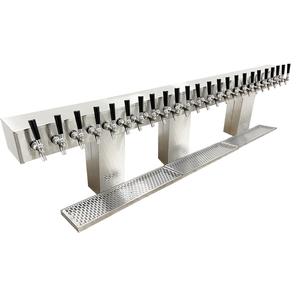 Glastender Countertop Bridge Draft Dispensing Tower - (24) Faucets - BRT-24-MFR 