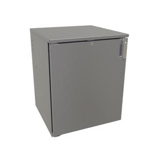 Glastender 24"x24" Stainless Steel Back Bar 1 Door Remote Refrigerator - C1RL24