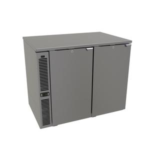 Glastender 36"x24" Stainless Steel Undercounter 1 Section Refrigerator - C1SL36-UC